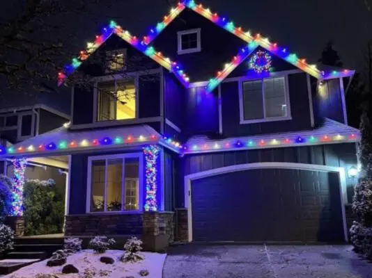 Christmas Light Installation